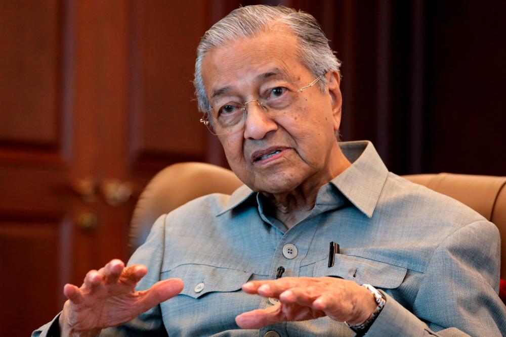 Mahathir gives rare credit to PN for handling Covid-19 pandemic well