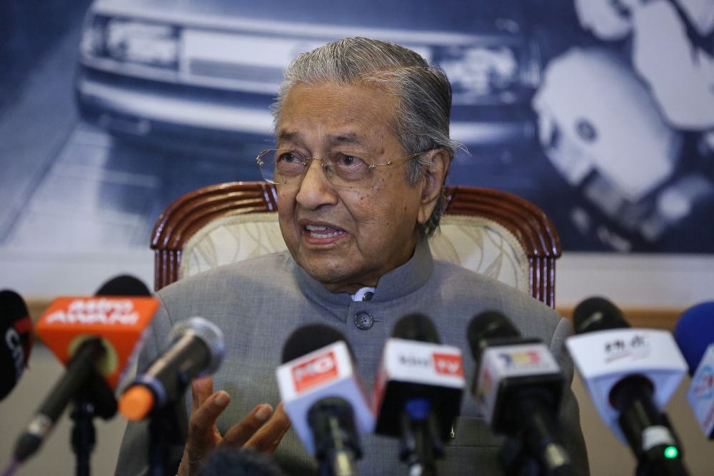 No justification for an emergency, says Dr Mahathir