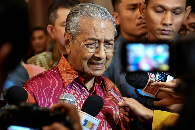 I wasn’t involved in seating arrangement at King’s installation: Mahathir