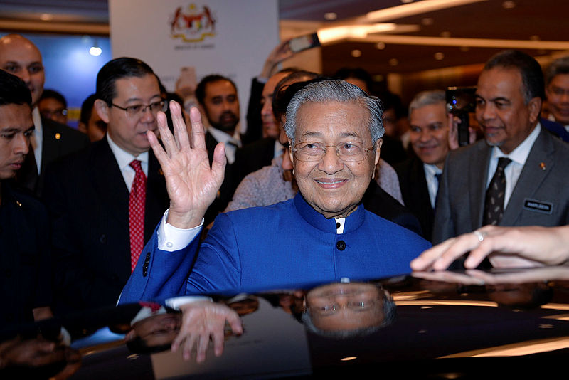 Dr Mahathir back on the global stage