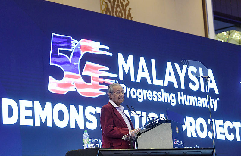 Malaysia on track to commercially roll out 5G in Q3 2020: Mahathir