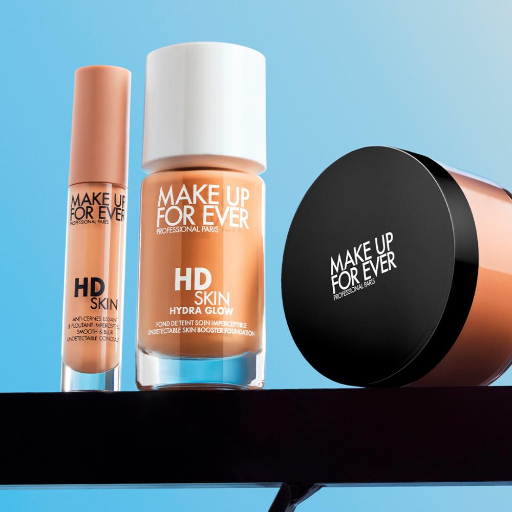 Make Up For Ever HD Skin Hydra glow.