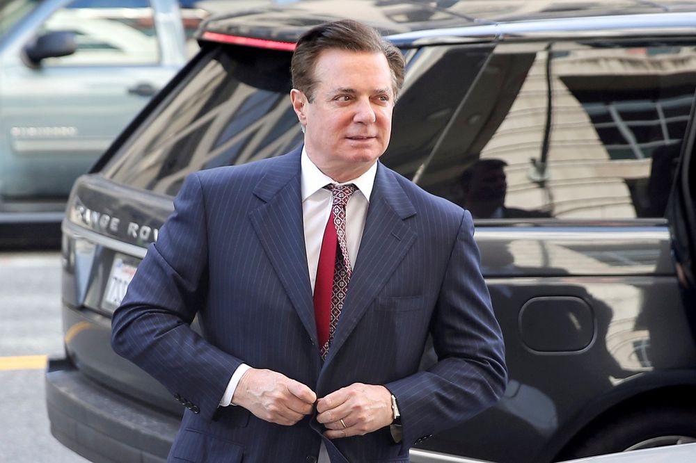 Former Trump campaign manager Paul Manafort arrives for arraignment on a third superseding indictment against him by Special Counsel Robert Mueller on charges of witness tampering, in Washington, on June 15, 2018. — Reuters