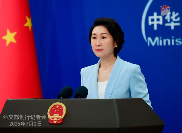 Foreign Ministry spokeswoman Mao Ning. Photo via Embassy of the People’s Republic of China website