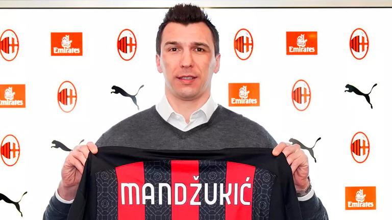 Mandzukic joins AC Milan on short-term deal