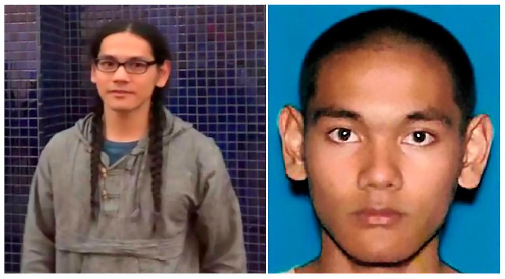 These two handout photographs obtained April 29, 2019 from the Federal Bureau of Investigation (FBI) show Mark Steven Domingo, 26, a US Army veteran who was allegedly plotting a large-scale terror attack near Los Angeles as revenge for the recent mass shootings in Christchurch, New Zealand, has been arrested, authorities said Monday, April 29, 2019. — AFP