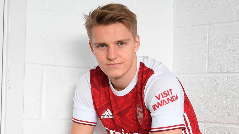 Arsenal sign Real Madrid's Odegaard on loan