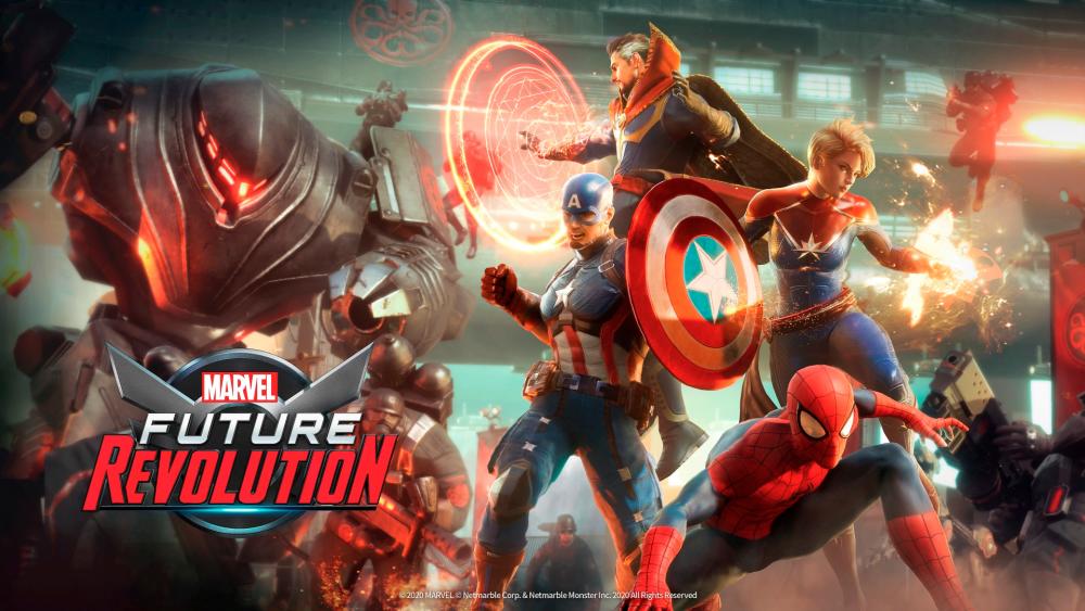 Mobile action game ‘Marvel Future Revolution’ will feature multiple incarnations of the same characters. © Marvel Entertainment / Netmarble