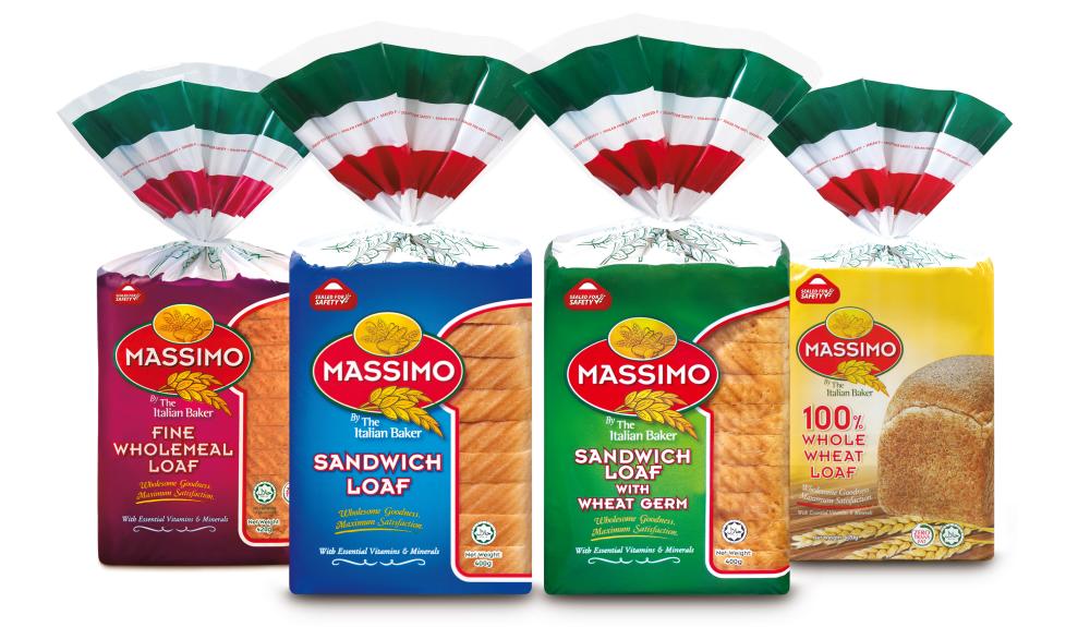 Enjoy Massimo bread with a peace of mind thanks to tamper-evident seal