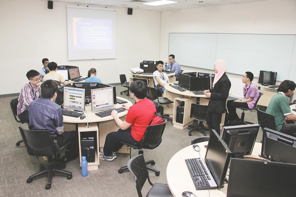 Students undergo experiential learning at the ICT lab and gain technical skills in digital marketing at BTVET College.
