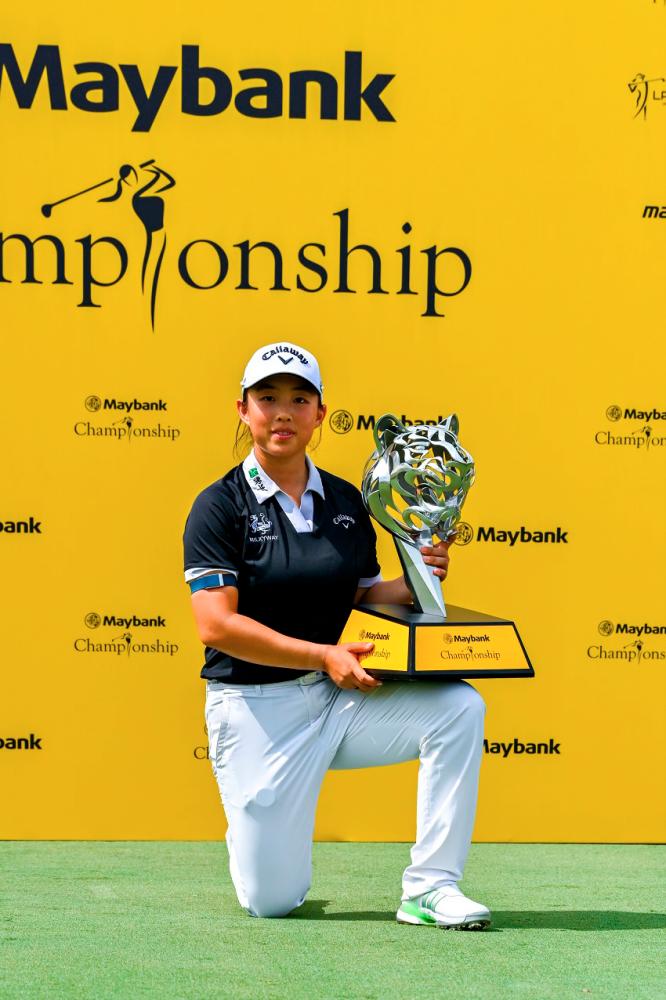 Ruoning Yin. – Maybank Championship