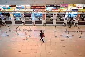 All quiet at the integrated transport hub in Bandar Tasik Selatan, Kuala Lumpur, amid Movement Control Order 3.0.New Covid-19 cases continue to rise rapidly in spite of tighter movement restrictions. – BERNAMAPIX