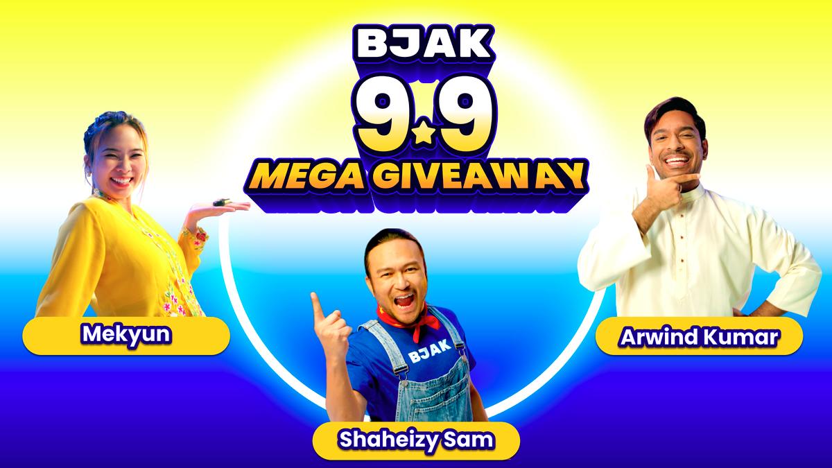 BJAK 9.9 Mega Giveaway