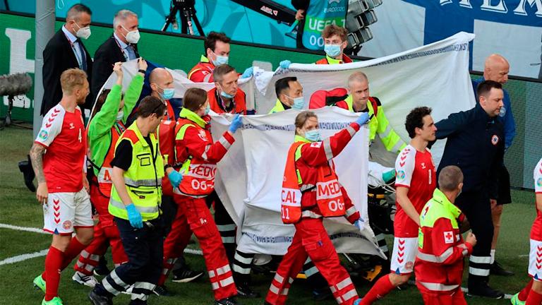 Medics who saved Eriksen at Euros to receive UEFA President’s Award
