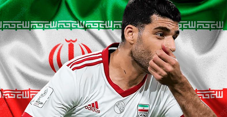 Iran striker Mehdi Taremi.