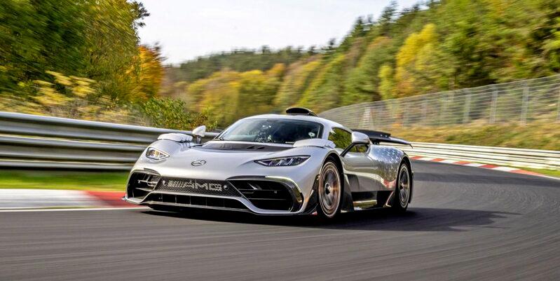 Mercedes-AMG ONE Sets New Record For Road-legal Production Cars At Nurburgring-Nordschleife $!Mercedes-AMG ONE Sets New Record For Road-legal Production Cars At Nurburgring-Nordschleife