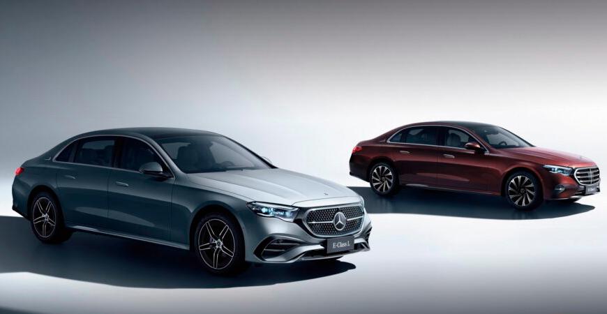 New Mercedes-Benz E-Class LWB Debuts In China