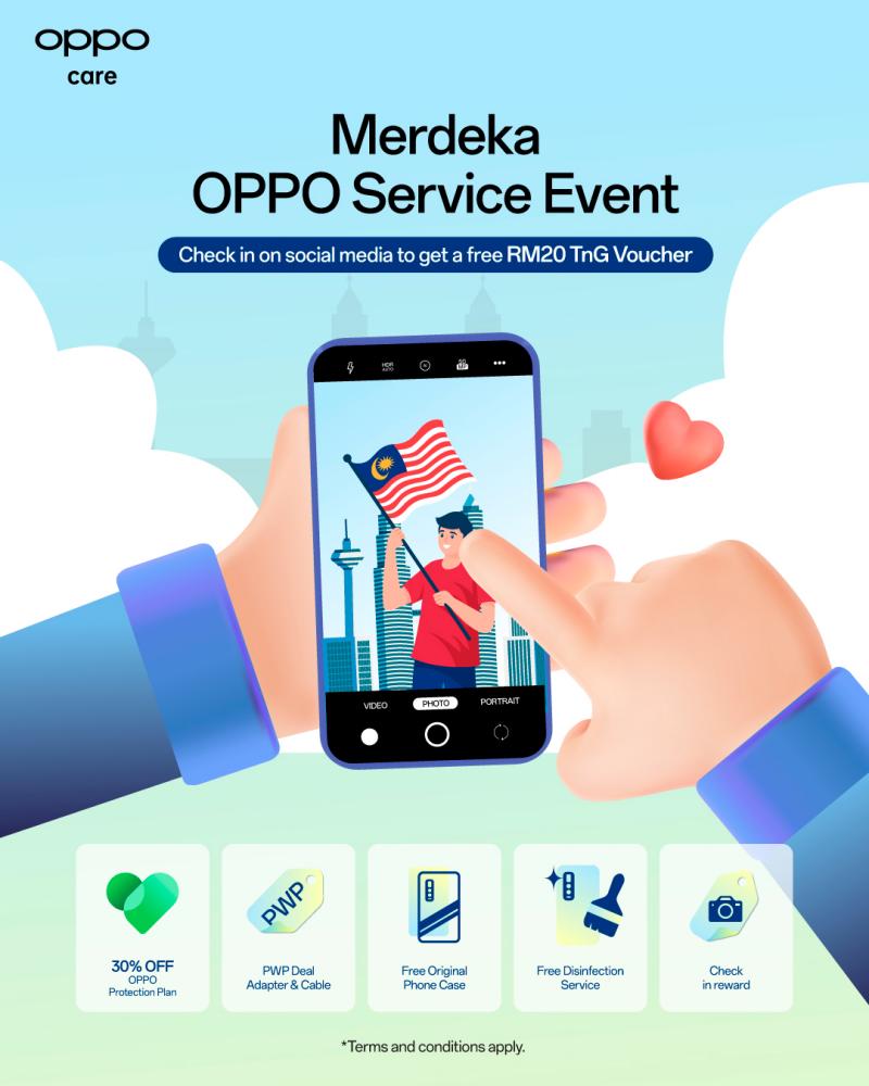 ‘66th Merdeka with Oppo’ promotion unleashed
