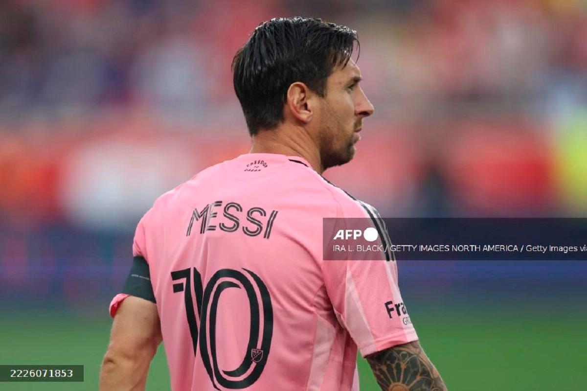 Lionel Messi #10 of Inter Miami CF. - Ira L. Black/Getty Images/AFP