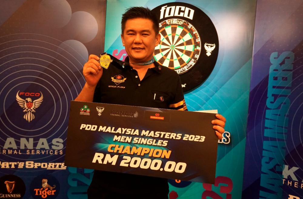 PDD Malaysia Masters Men’s Singles Champion, Ming Tan.