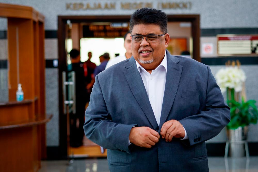 MELAKA, 29 Mac -- Pengerusi Badan Perhubungan UMNO Melaka Datuk Seri Ab Rauf Yusoh. fotoBERNAMA