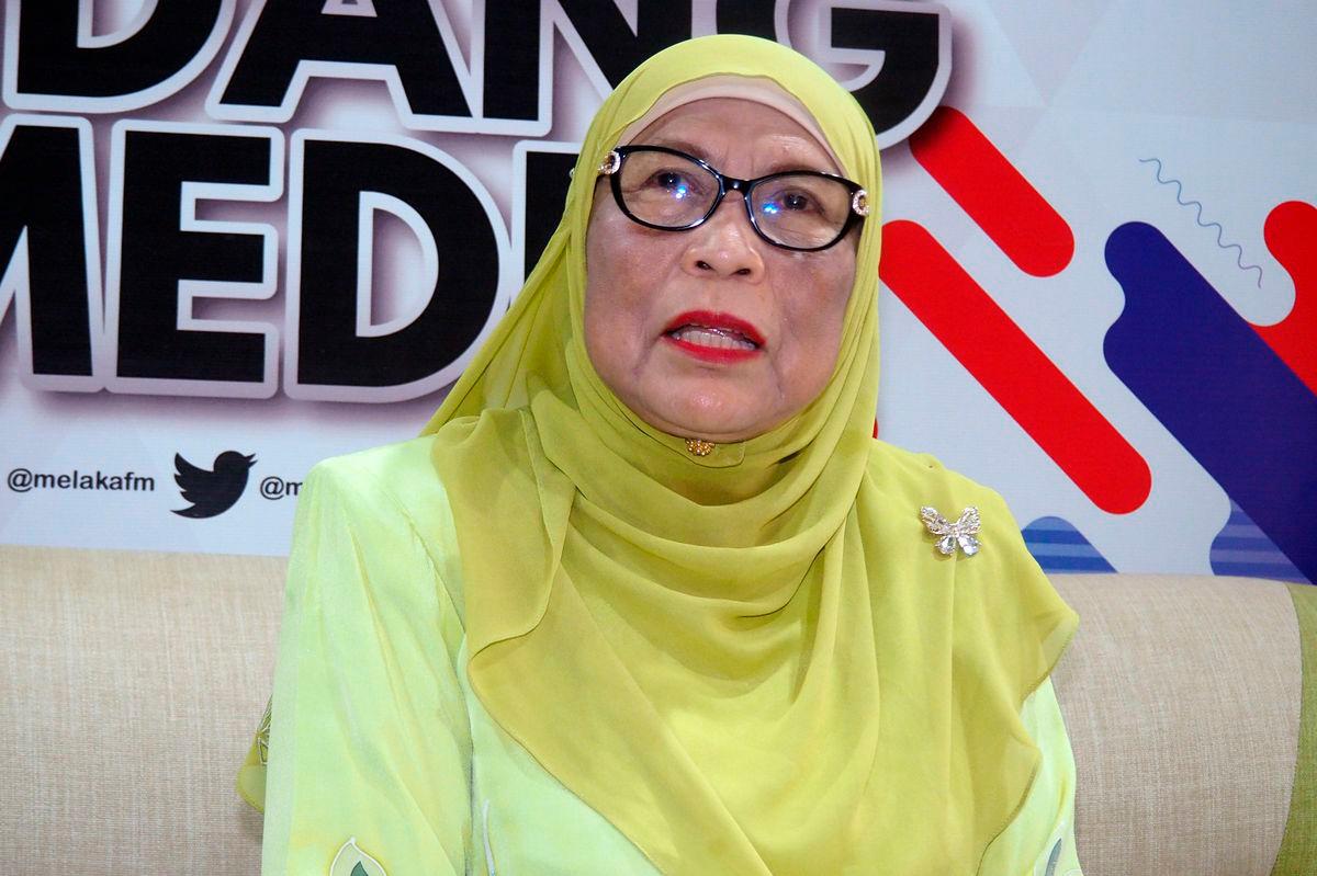 Melaka Women, Family and Community Development Exco Datuk Kalsom Nordin - Photo by BERNAMA