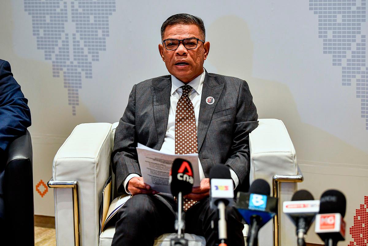 Home Minister Datuk Seri Saifuddin Nasution Ismail. - BERNAMApix
