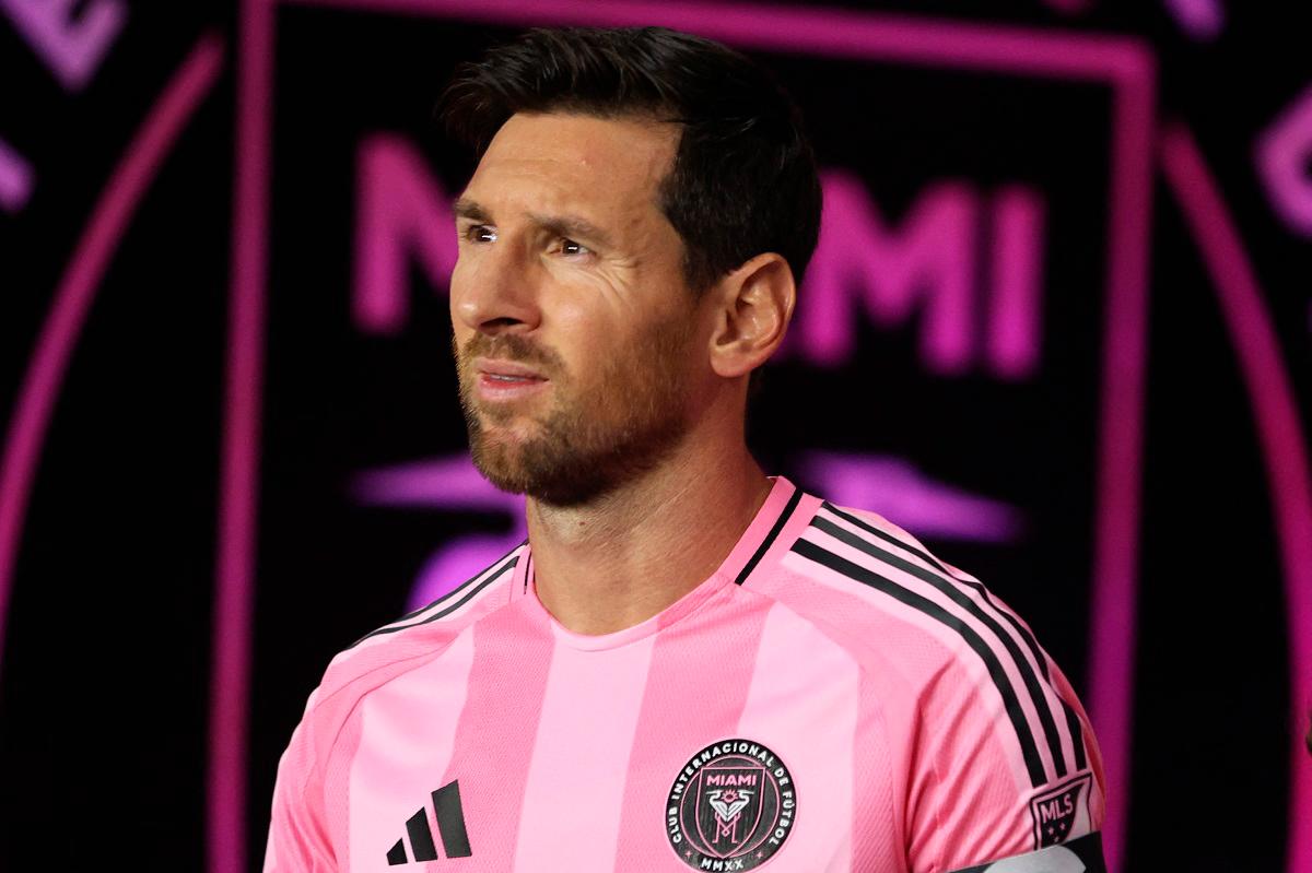 Lionel Messi of Inter Miami CF. - Megan Briggs/Getty Images/AFP
