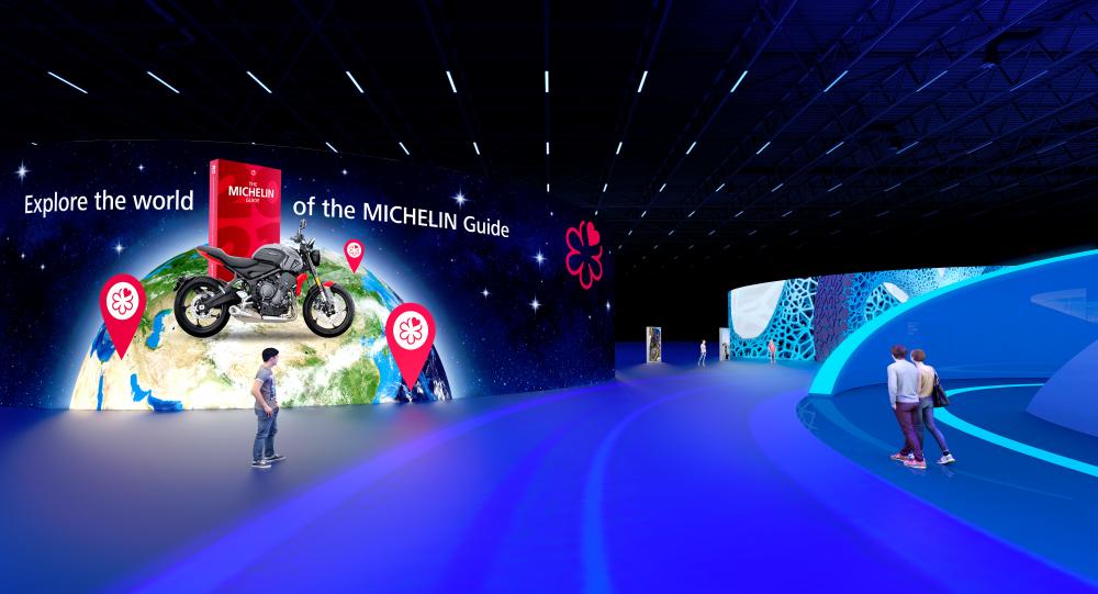$!Explore Michelin motorcycle tyre virtual exhibition