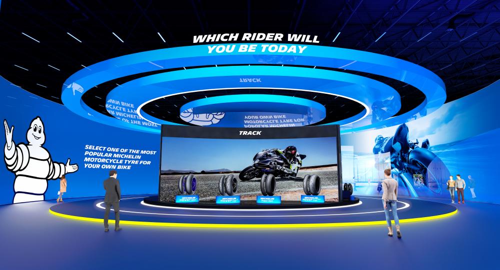 $!Explore Michelin motorcycle tyre virtual exhibition