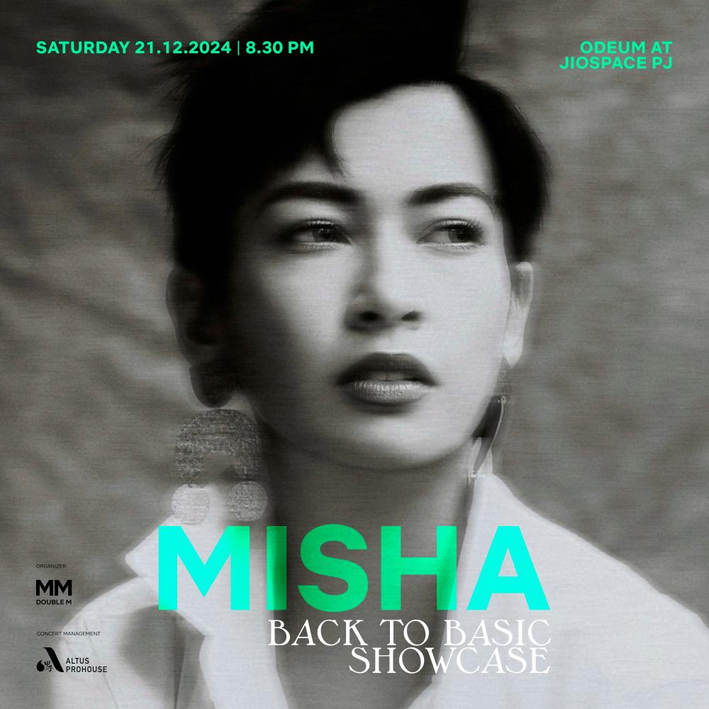 For the 90-minute showcase, Misha has promised a selection of songs that will surprise and captivate the audiences.