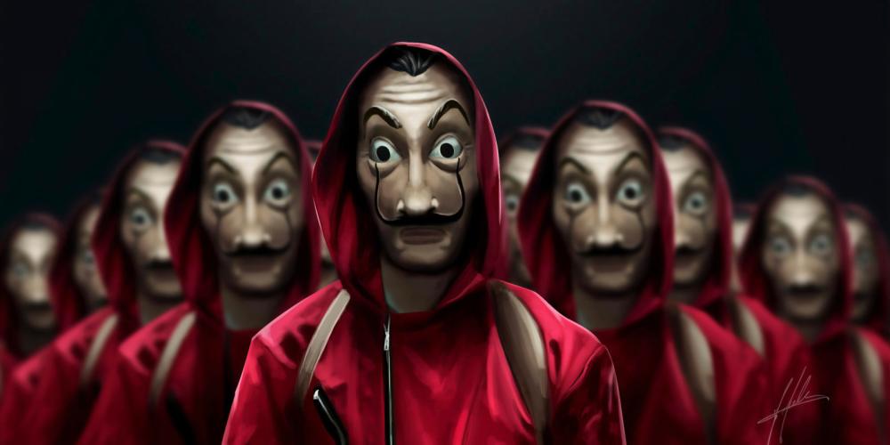 Official poster of Money Heist