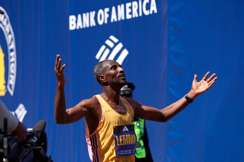 Ethiopia’s Lemma and Kenya’s Obiri win Boston Marathon