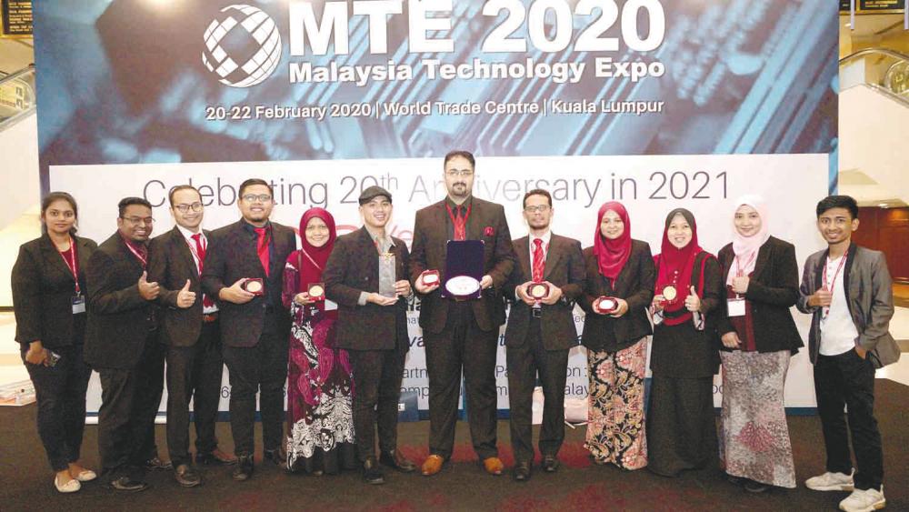 MSU’s award winning researchers at MTE 2020.