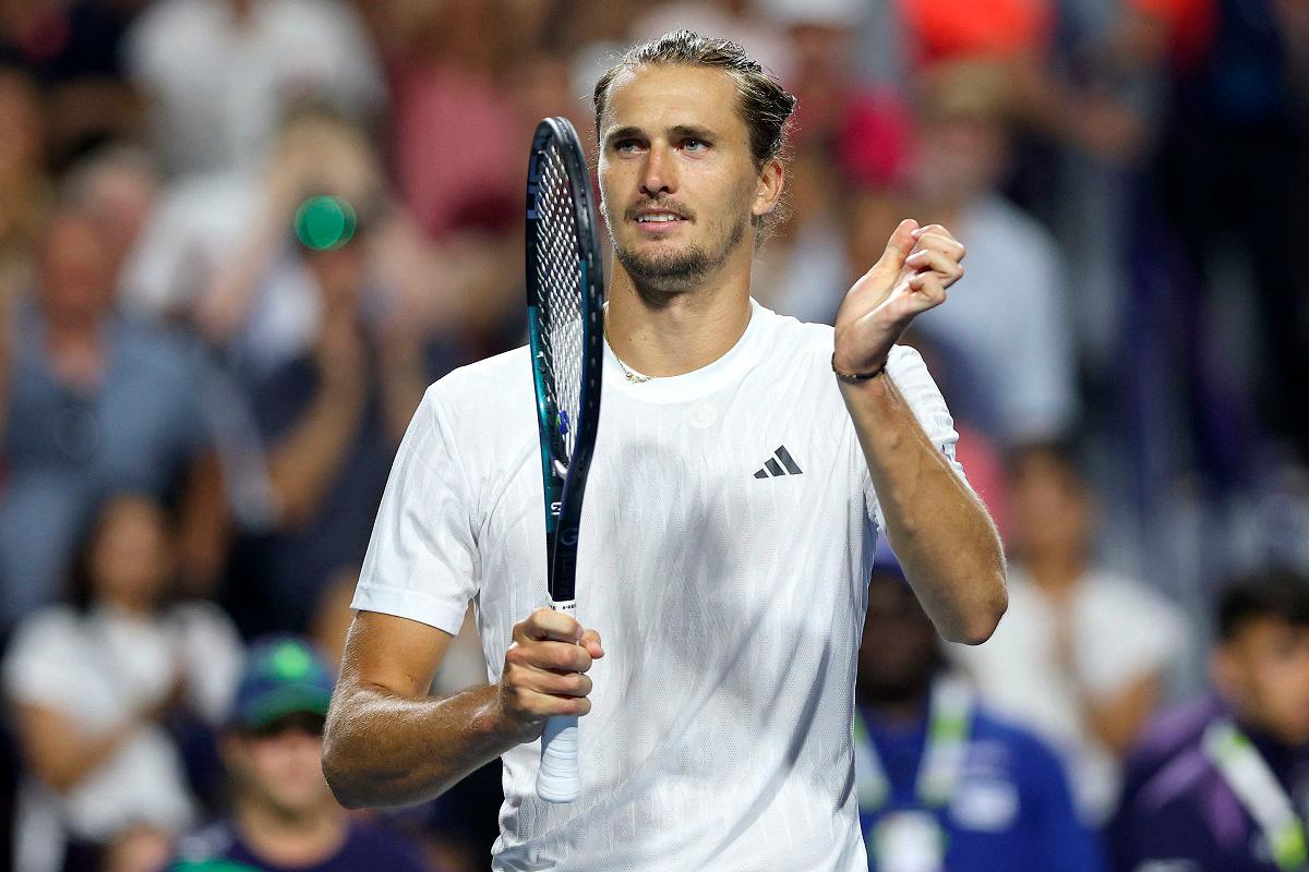 Alexander Zverev of Germany. - Matthew Stockman/Getty Images/AFP
