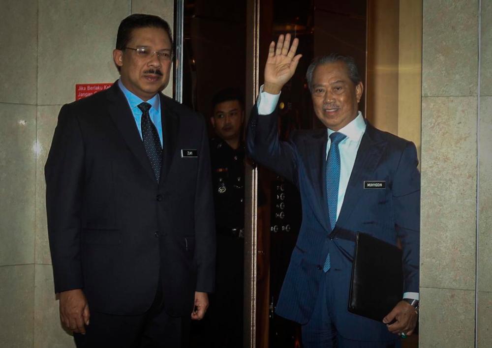 Muhyiddin begins work as Prime Minister