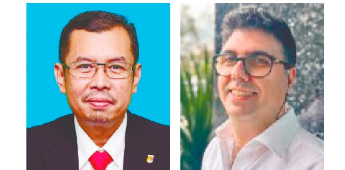 Mustazar (left) and Ferlito say SMEs are likely to bear the brunt of the 19% tariff and they expect Malaysian exporters to face a challenging year.