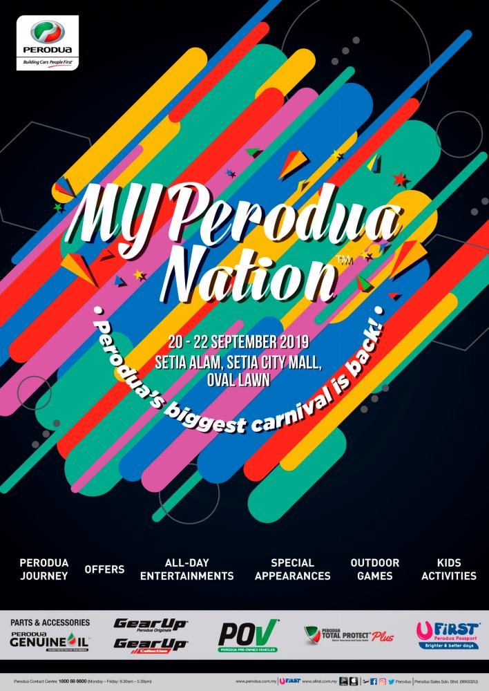 Karnival MYPerodua Nation – 20-22 September