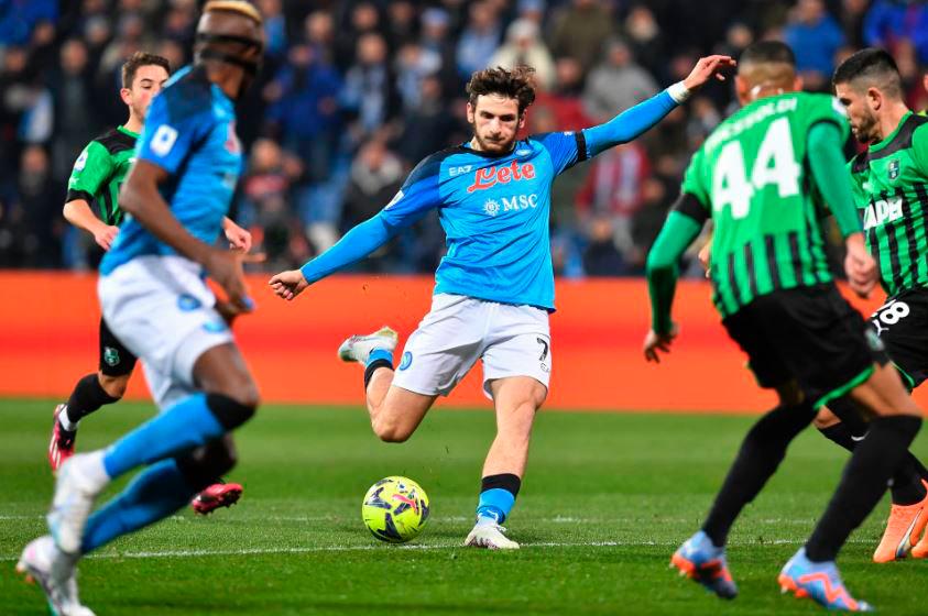 The Georgia winger has become one of Europe’s hottest properties after an incredible first season in Naples, the most preternaturally gifted Napoli player since Maradona plied his tried in southern Italy in the 1980s. REUTERSPIX
