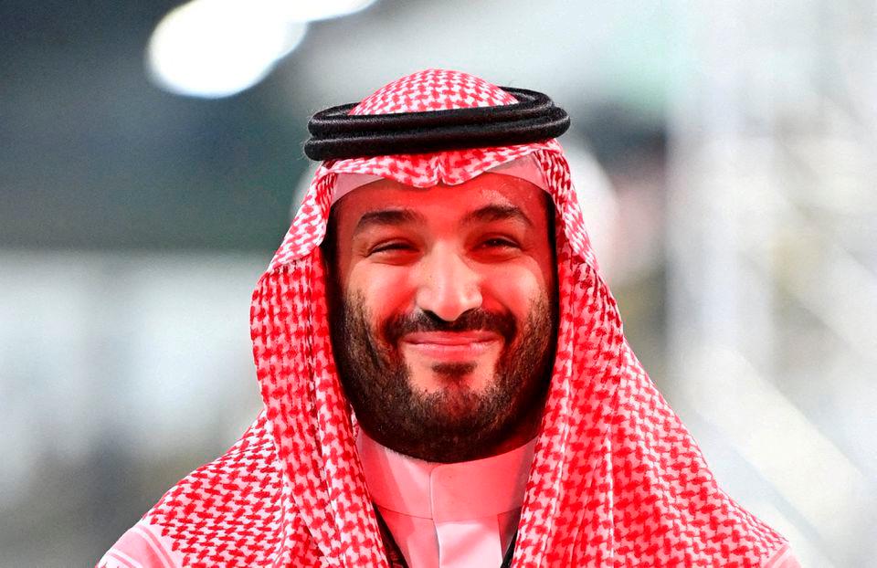 Saudi Crown Prince Mohammed bin Salman is seen before the Formula One race in Jeddah, Saudi Arabia - December 5, 2021. Pool via REUTERSPIX