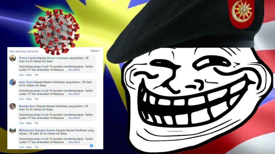 Netizens swarm Health Ministry’s FB to demand locations where Covid-19 patients visited