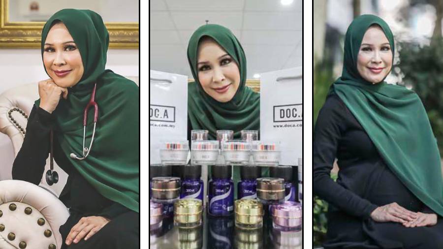 Nur Aireen showing some of her ‘Doc.A’ products. – Sunpix by Adib Rawi