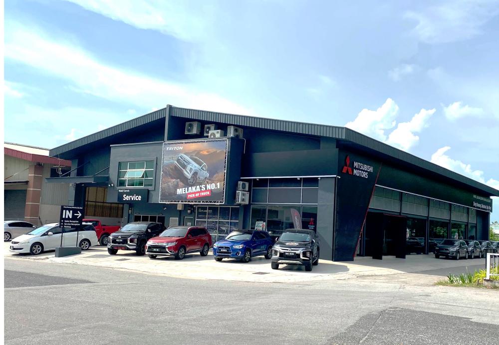 New visual identity for Melaka Mitsubishi dealer