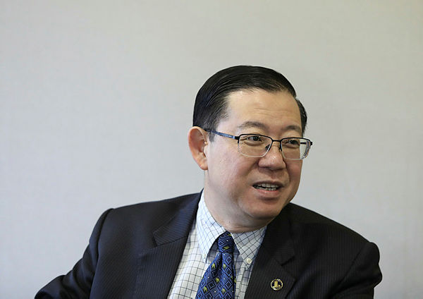 DAP secretary-general Lim Guan Eng.