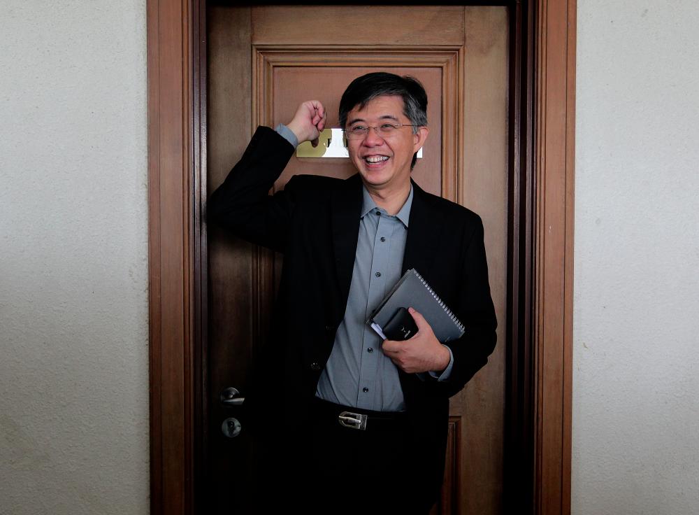 PKR vice-president Chua Tian Chang / Tian Chua. — Sunpix by Norman Hiu