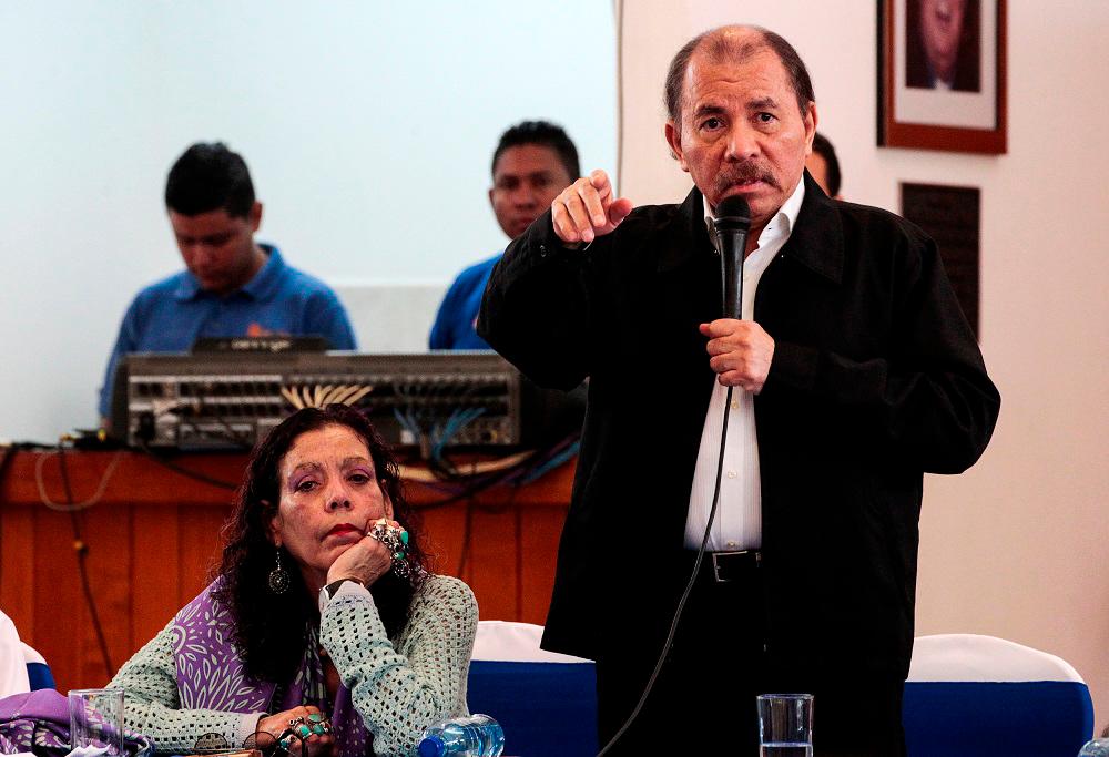 Former leftist guerrilla Daniel Ortega, 75, who is accused by his opponents of authoritarianism, has been in power since 2007. — Reuters