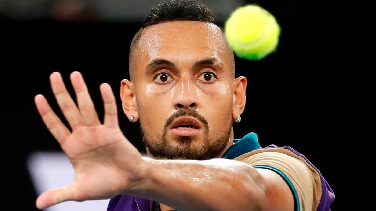 Kyrgios raises the roof with epic comeback in Melbourne