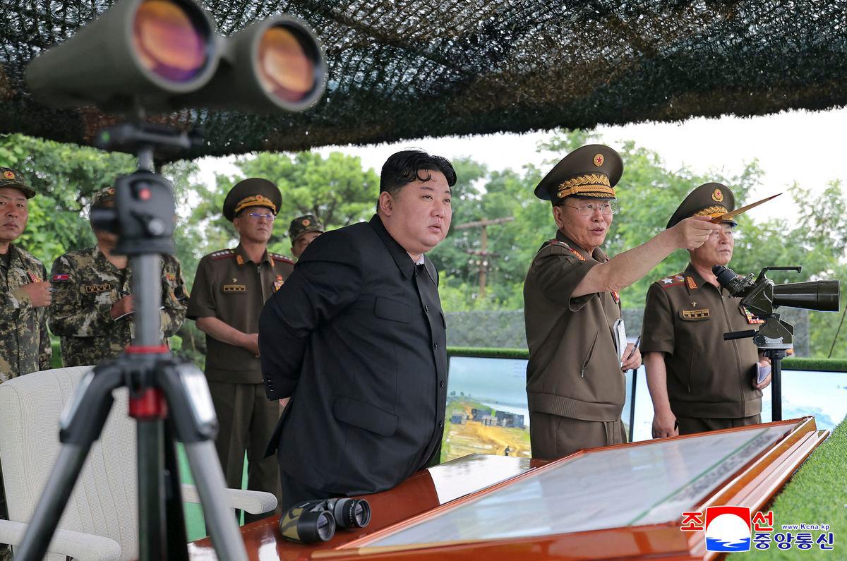 North Korean leader Kim Jong Un - AFP PHOTO/KCNA VIA KNS