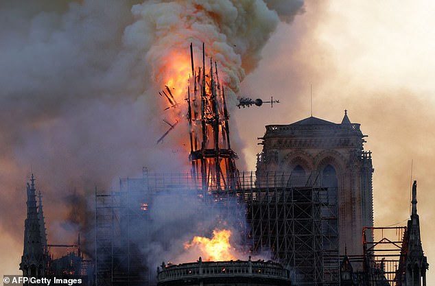 Notre Dame has been closed since the cathedral roof was destroyed by fire on April 15, but a small mass will be held in a side-chapel this weekend to mark the consecration of the altar. — AFP