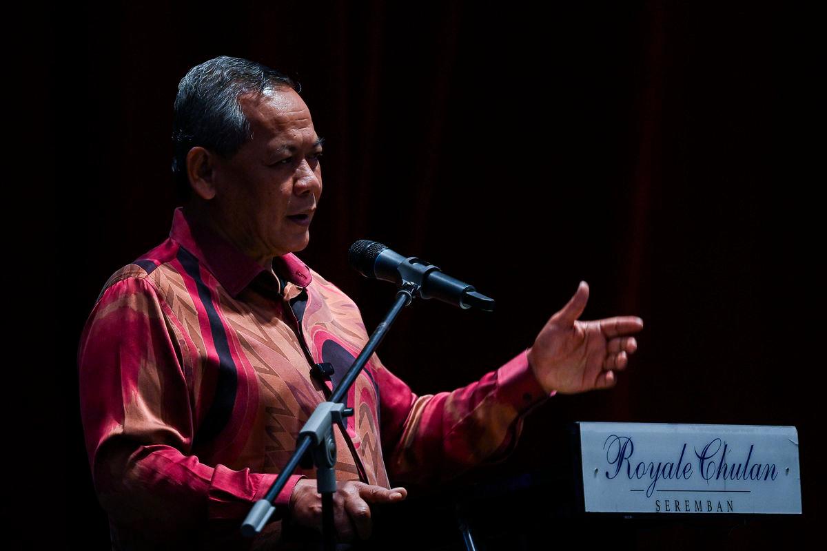 Negeri Sembilan Menteri Besar Datuk Seri Aminuddin Harun - BERNAMAPIX